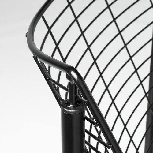 SKÅLBODA Armchair, black/Ransta beige