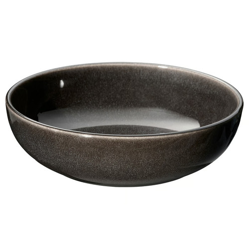 GLADELIG Oven dish, dark grey, 20 cm