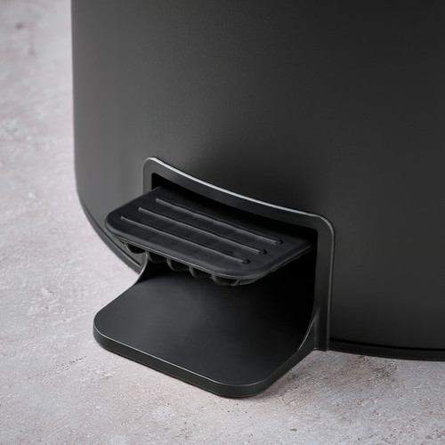 STENTRAPPA Pedal bin, anthracite, 18 l