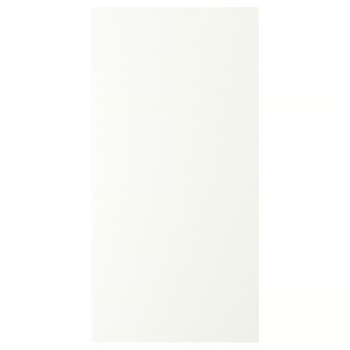 VALLSTENA Door, white, 60x120 cm