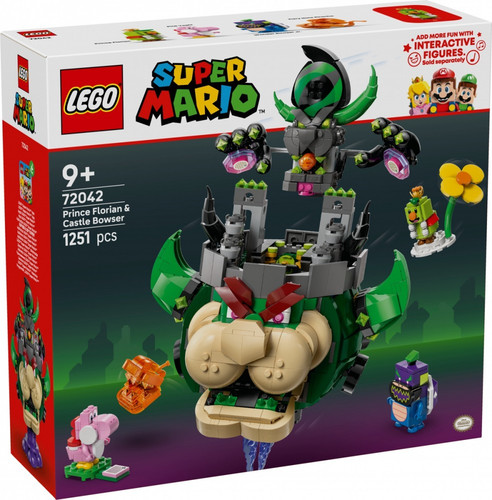 LEGO Super Mario Prince Florian & Castle Bowser 9+