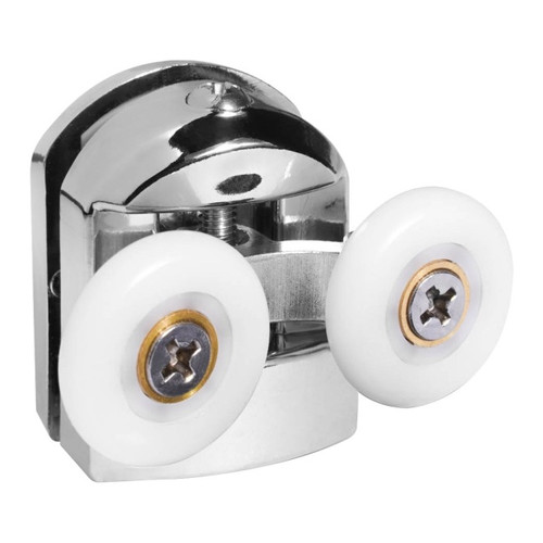 Armazi Shower Door Rollers 25 mm, upper, chrome, 2-pack