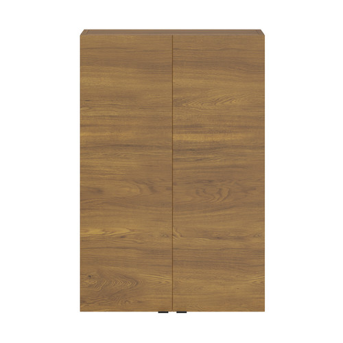 GoodHome Bathroom Wall Cabinet Imandra 60 x 90 x 15 cm, walnut