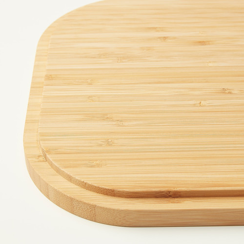 UPPSKATTNING Bread bin, bamboo veneer
