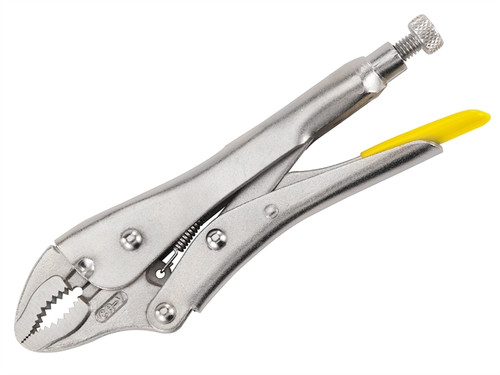Stanley Vise-Grip Pliers with Curved Jaws 228mm
