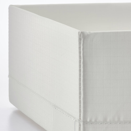 STUK Box with compartments, white, 34x51x10 cm