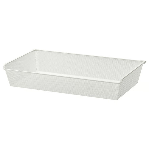 KOMPLEMENT Mesh basket, white, 100x58 cm