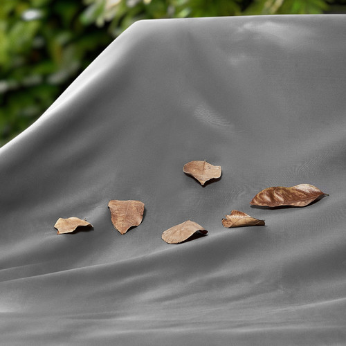 KUGGASKÄR Cover for outdoor furniture, grey, 150x150 cm