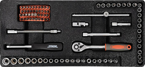 Sthor Workshop Tool Trolley 6 Drawers + 302pcs