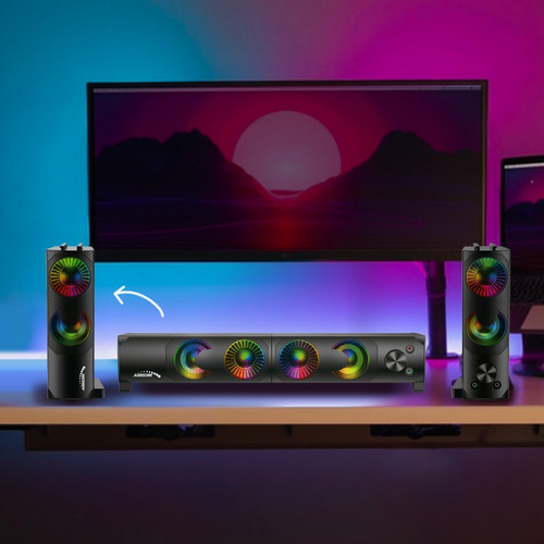 Audiocore PC Speaker and Soundbar 2in1 AC95