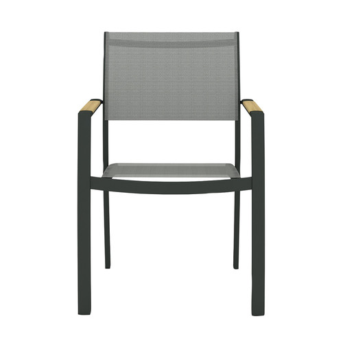 GoodHome Garden Chair with Armrests Vao