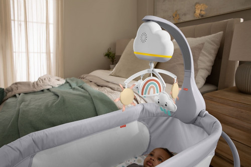 Fisher-Price® Rainbow Showers Bassinet to Bedside Mobile HBP40 0+