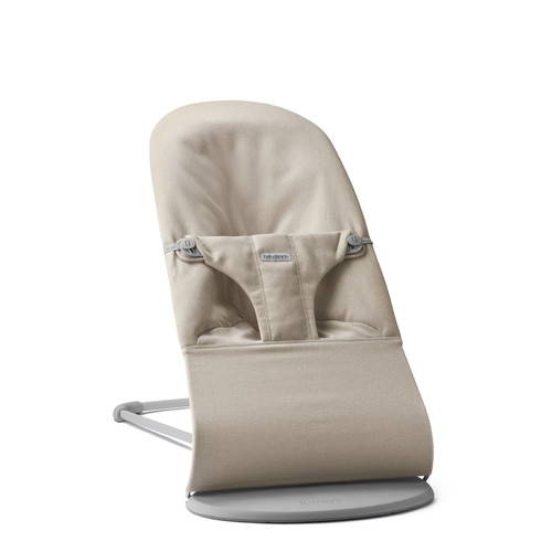 BABYBJÖRN Bouncer BLISS Woven - Mélange, Light Beige