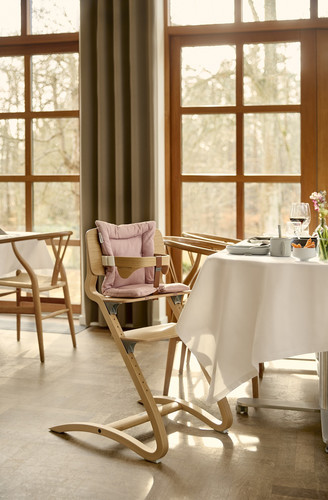 LEANDER Cushion for CLASSIC™ high chair, dusty rose