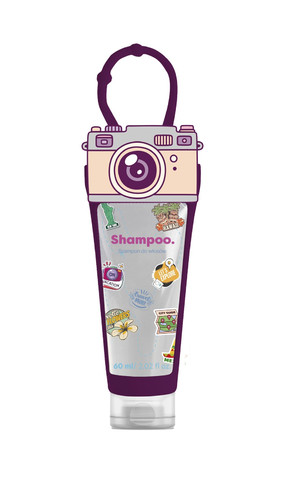 HISKIN Travel Size Hair Shampoo Mini Camera 60 ml