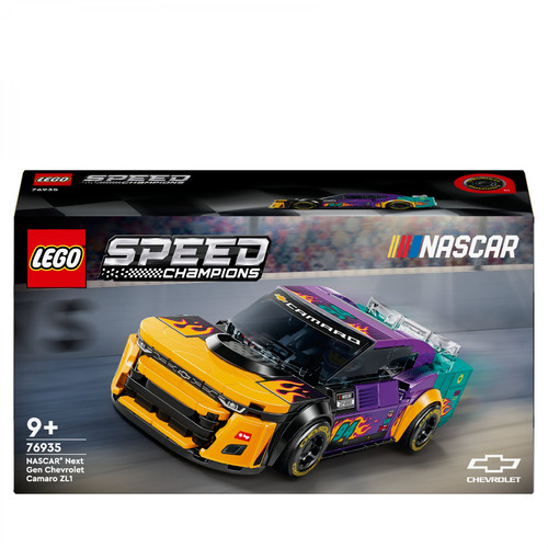 LEGO Speed Champions NASCAR Next Gen Chevrolet Camaro ZL1 9+