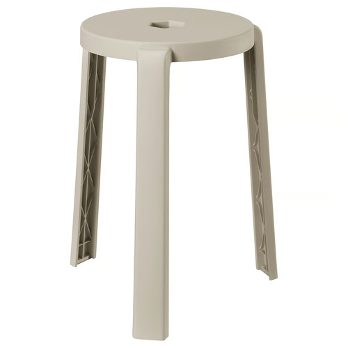 IBBARBO Stool, beige