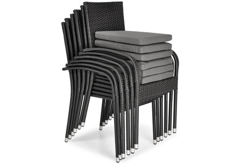 Outdoor Chair MALAGA, black