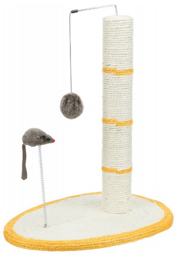 Trixie Scratching Post for Cats with Ball & Mouse 50cm