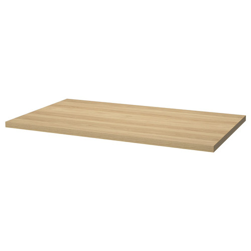 SKÅLSTA Table top, oak effect, 140x80 cm