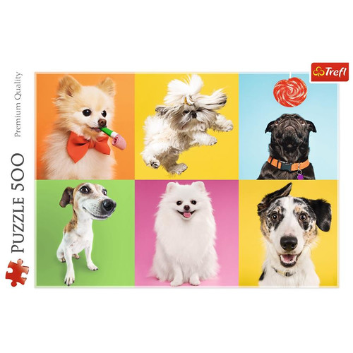 Trefl Children's Puzzle Dogs 500pcs 7+