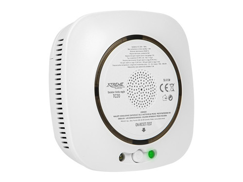 Blow Carbon Monoxide Alarm Detector 230V TC20