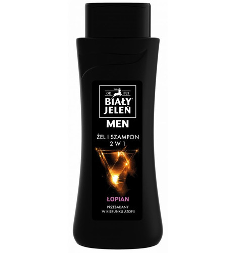 Hypoallergenic Shampoo for Men & Shower Gel 2in1 with Burdock 300ml