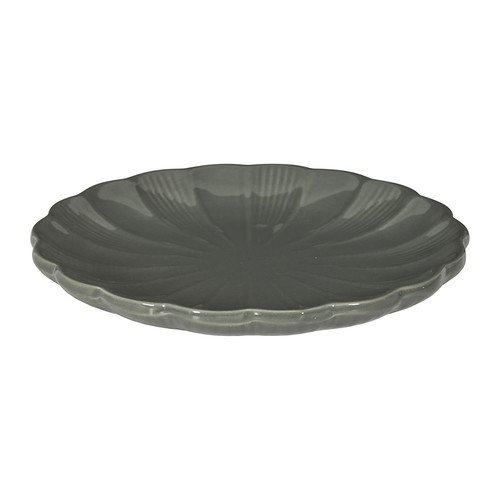 Ceramic Plate 20cm, grey