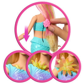 Barbie Mermaid Blossoming Flowers Doll JDM72 3+