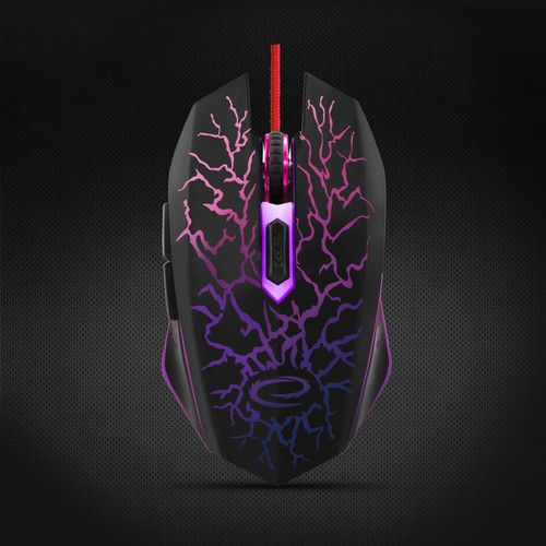Esperanza LIGHTNING Optical Wired Gaming Mouse 6D USB MX211