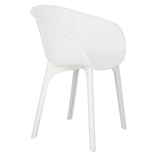 Chair Dacun, in-/outdoor, white