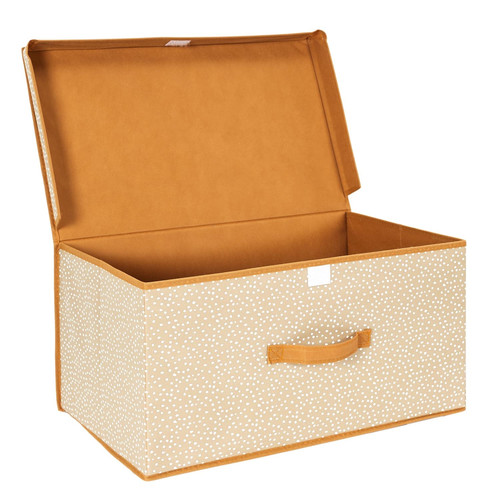 Storage Box Flippo, yellow