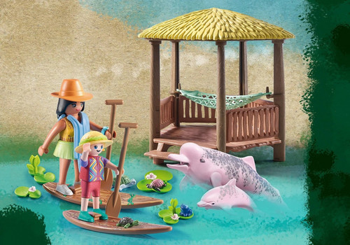 Playmobil Wiltopia: Paddling Tour with River Dolphins 4+ 71143