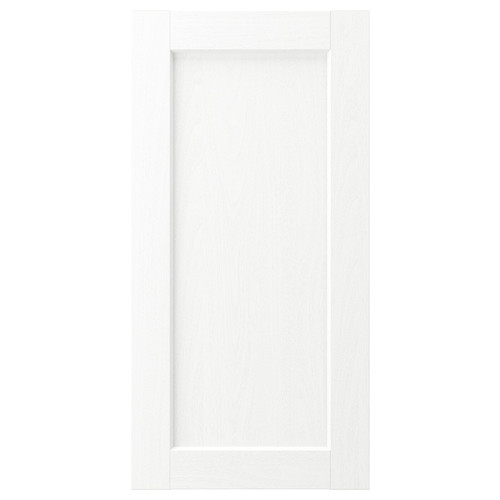 ENKÖPING Door, white wood effect, 40x80 cm