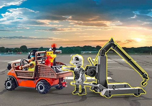 Playmobil Air Stunt Show Mobile Repair Service 5+ 70835