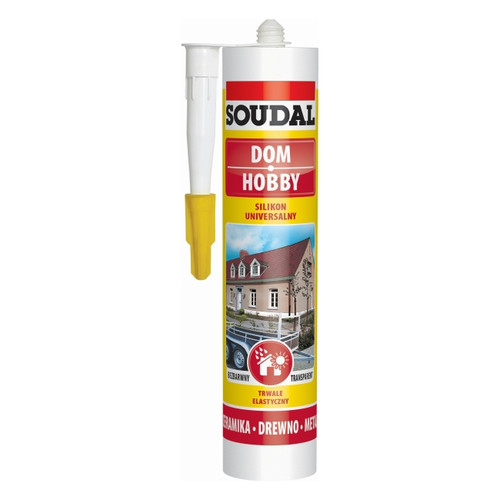 Soudal Universal Silicone 280ml transparent