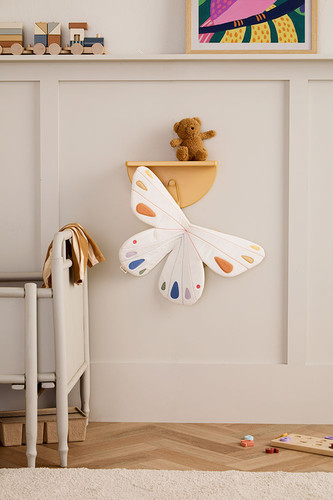 Kid's Concept Costume Wings Butterfly, white, 3+