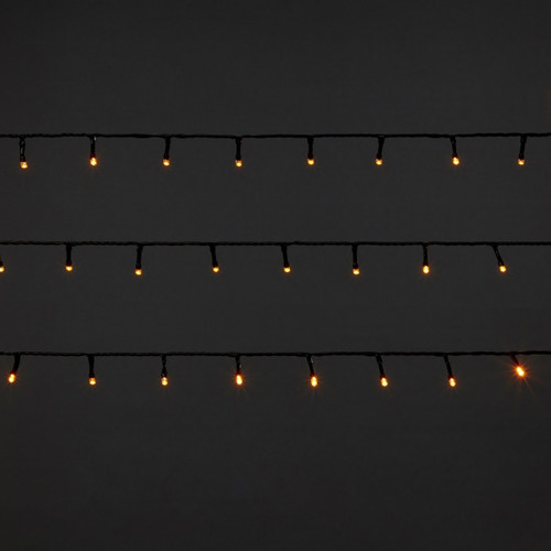 LED Lighting Chain 120 LED 7.1 m, outdoor, warm white