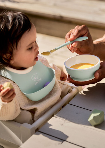 BABYBJORN Dinnerware Set, 8 pcs - Powder Green