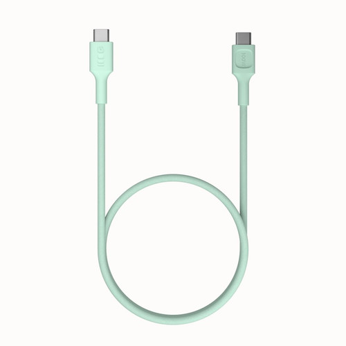 GREEN CELL Cable USB-C-USB-C PowerStream 100W, braid, 1.2m, green