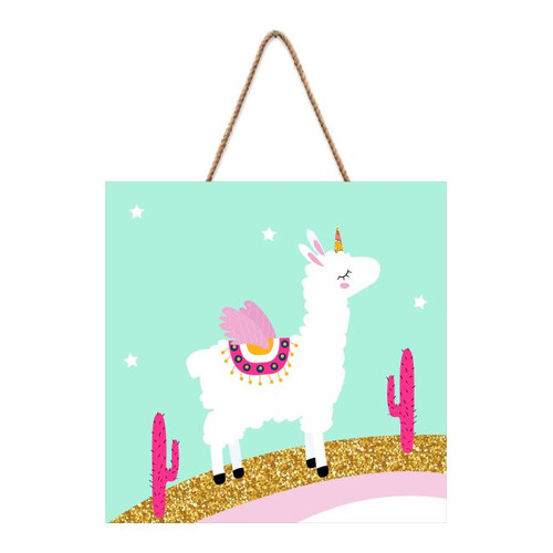 Picture Llama 30 x 30 cm