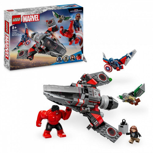 LEGO Super Heroes Captain America vs. Red Hulk Battle 8+