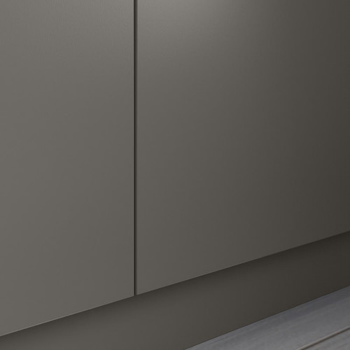 PAX / FORSAND Wardrobe, dark grey/dark grey, 150x60x201 cm