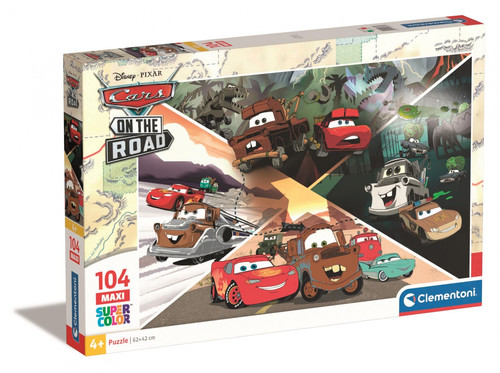 Clementoni Children's Puzzle Cars On The Road 104pcs 4+