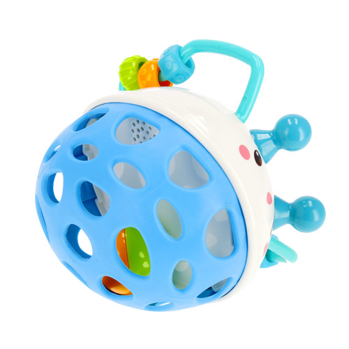 Bam Bam Baby Rattle 1pc, assorted colours, 6m+