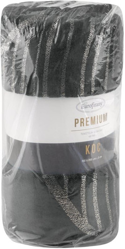 Blanket Fla 150 x 200 cm, black