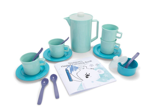 Dantoy THORBJORN Coffee Playset with Colouring Book 2+