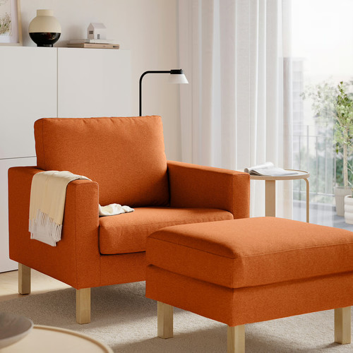 SALTSJÖBADEN Armchair, Tonerud red-brown