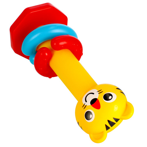 Bam Bam Pyramid Toy Tiger 6m+