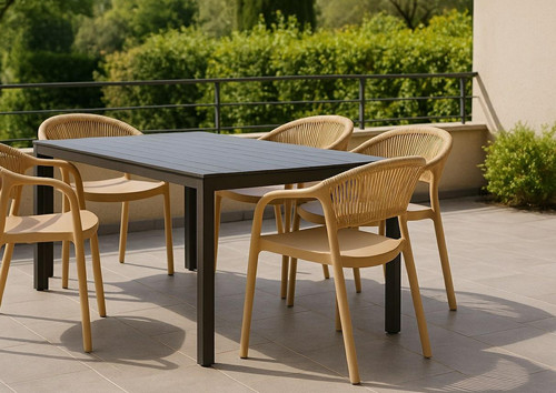 Chair Osma, outdoor, beige